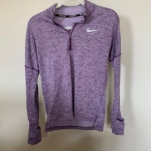 Nike running zip up